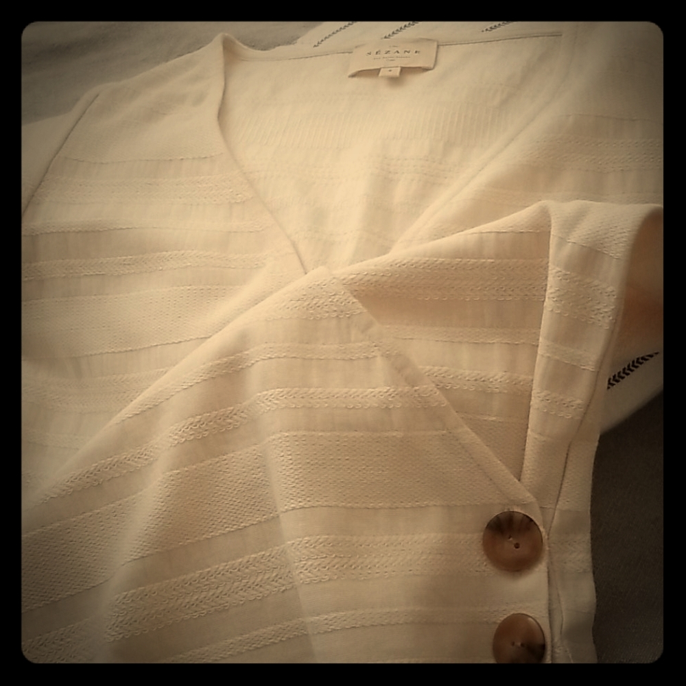 Sezane Jess Tshirt in Ecru